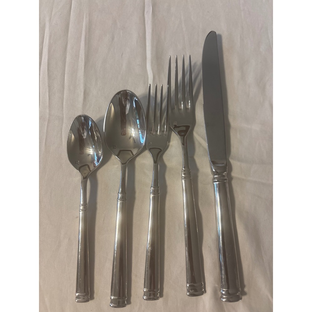 Fortessa‎ Flatware Set Unisex 5 Piece  Lucca 18/10 Stainless Steel